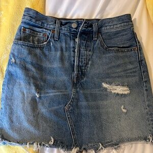 Levis Jean Skirt